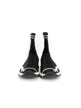 Fendi İnci İşlemeli Dokuma Sneaker Bot - 36